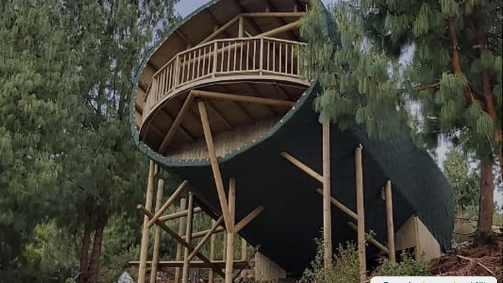 Glamping de madera. construinmuniza.com